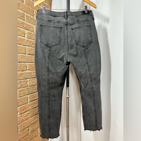 Hollister curvy ultra high rise skinny ankle black wash - 13S - Picture 6 of 11